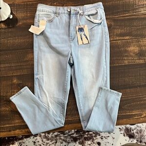 Wax Jean Women's Light Blue Skinny Jeans